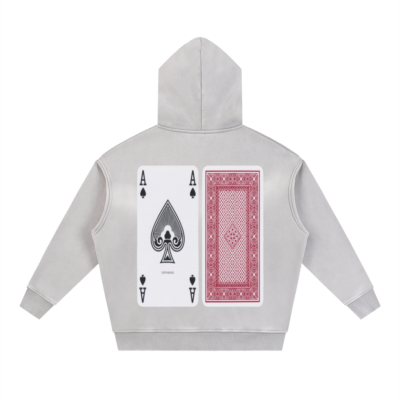 Sunfade Two-way Zipper Boxy Fleece Hoodie - ACE