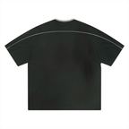 Women Oversized Contrast Tape T-Shirt - ACE