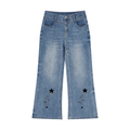 Women’s Vintage Wash Wide Leg Jeans - ACE