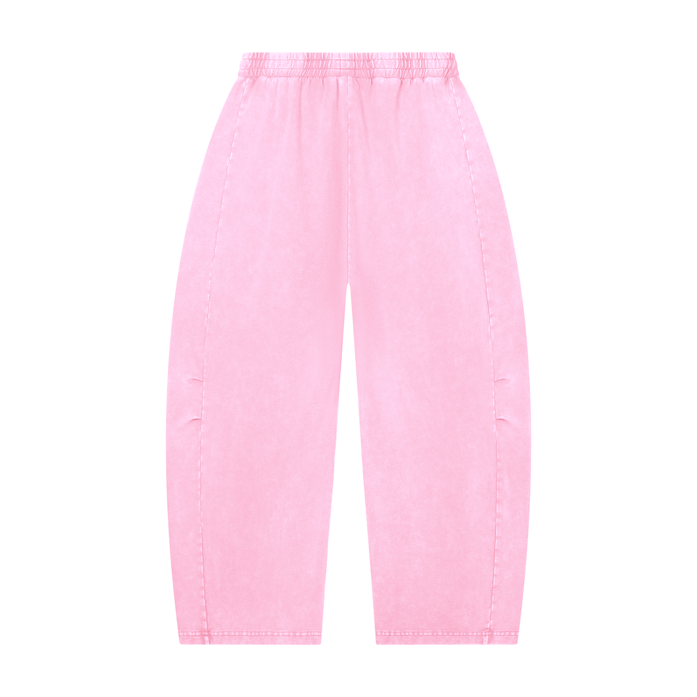 Unisex Mineral Wash Barrel Leg Pants - ACE