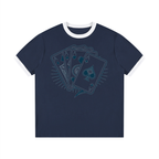Men Contrast Edge Ribbed T-Shirt - ACE