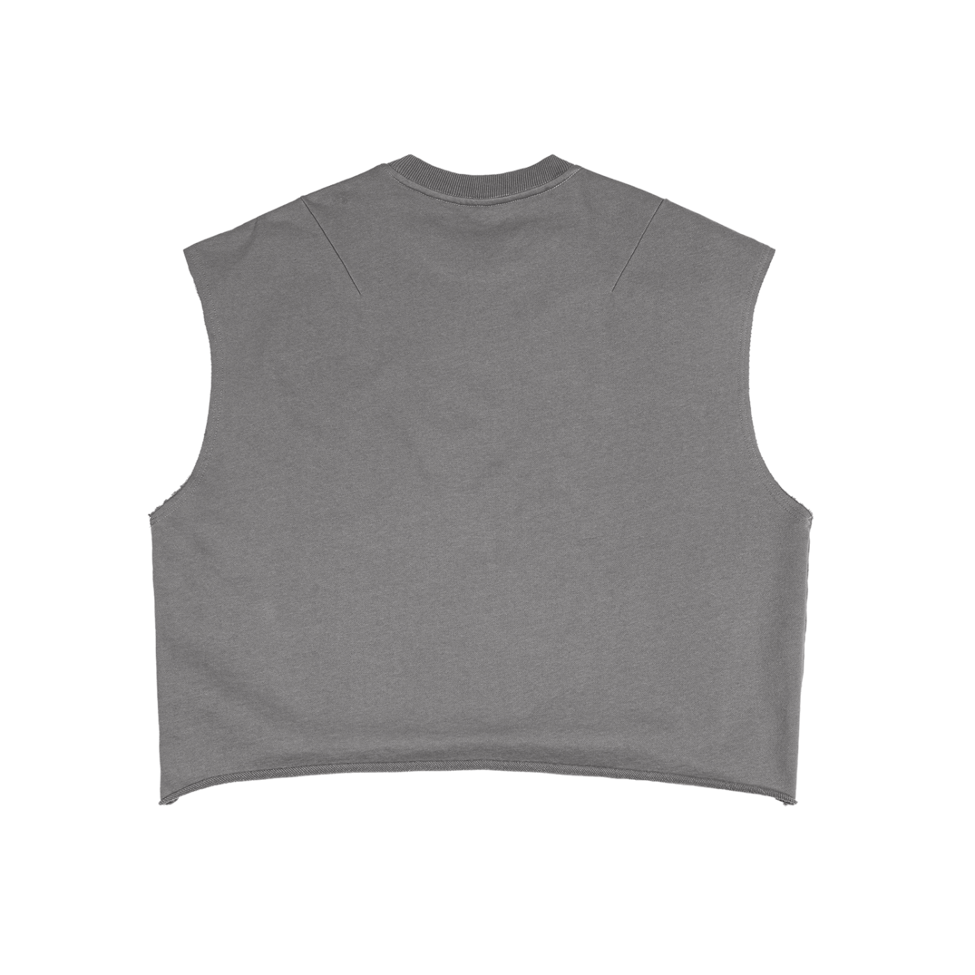 French Terry Boxy Tank Top - ACE
