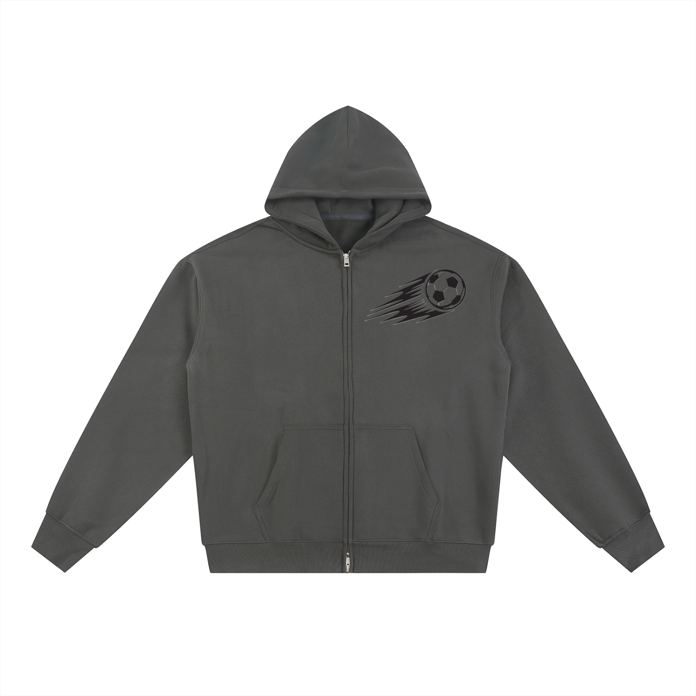 Essential Fleece Zip-Through Hoodie - ACE