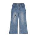 Women’s Vintage Wash Wide Leg Jeans - ACE