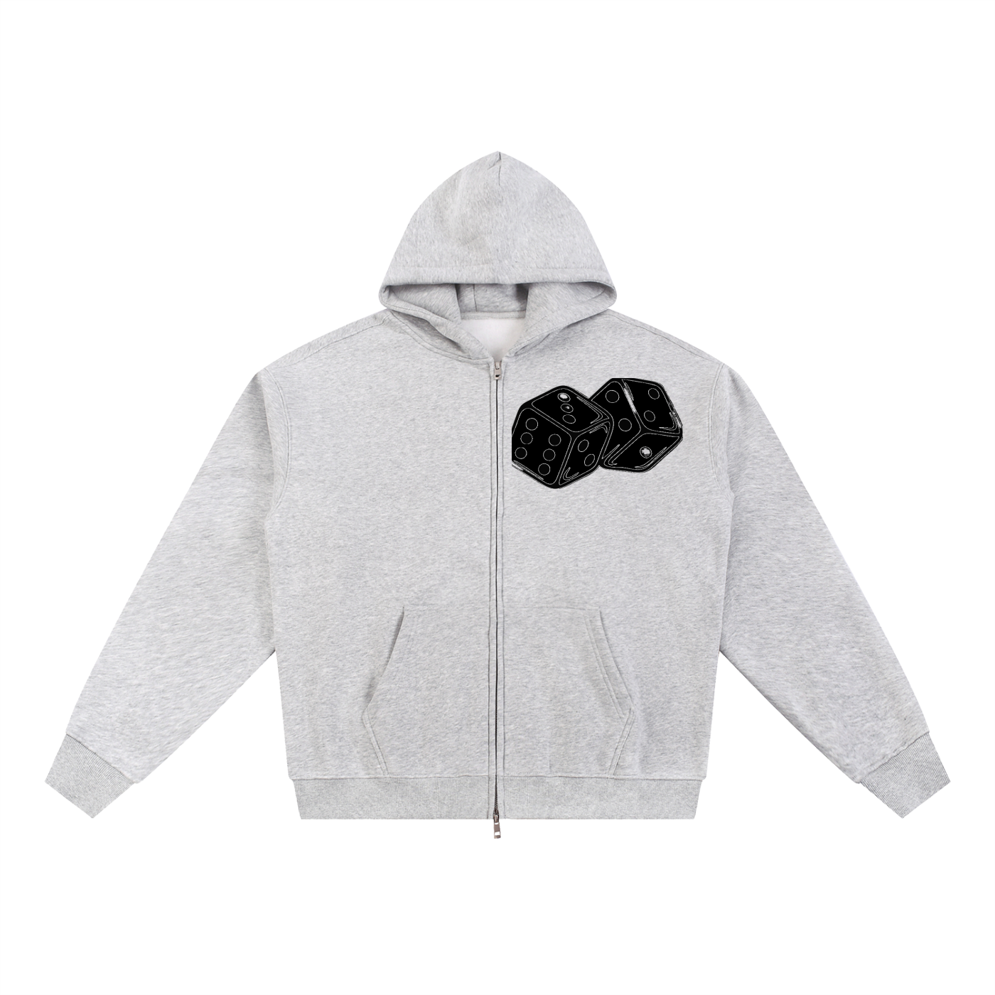 Essential Fleece Zip-Through Hoodie - ACE