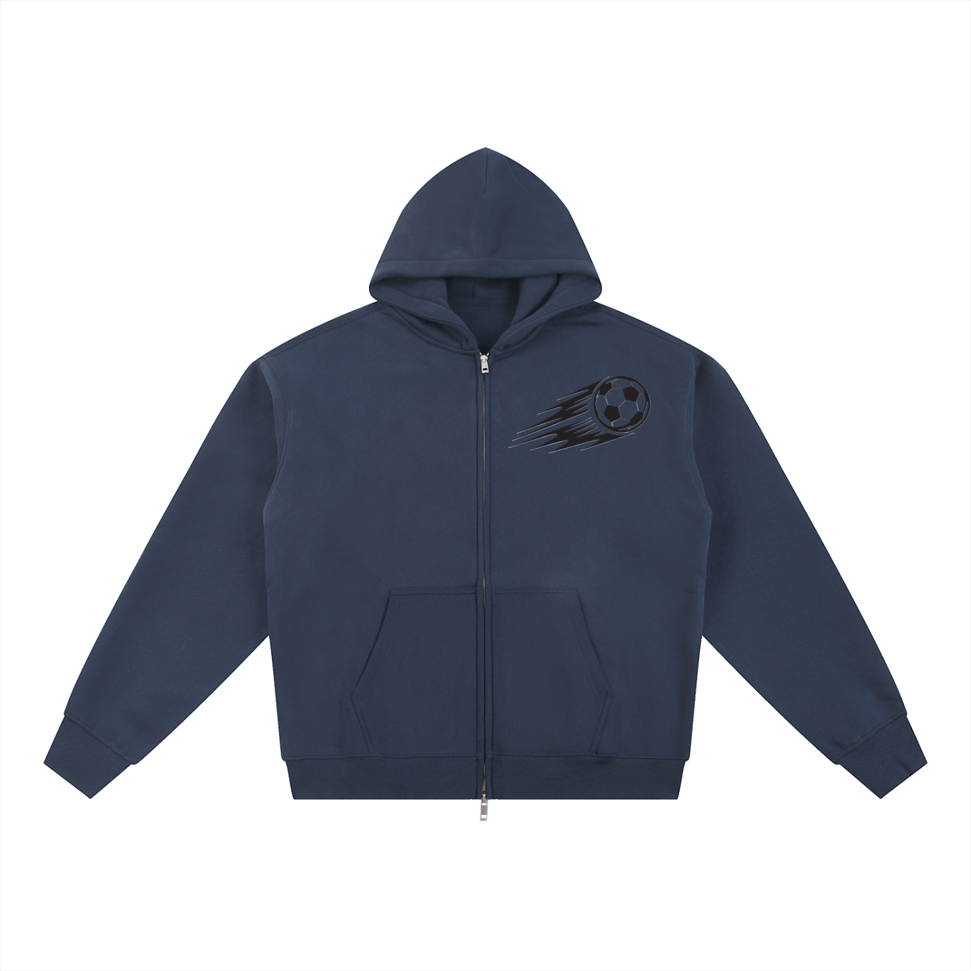 Essential Fleece Zip-Through Hoodie - ACE
