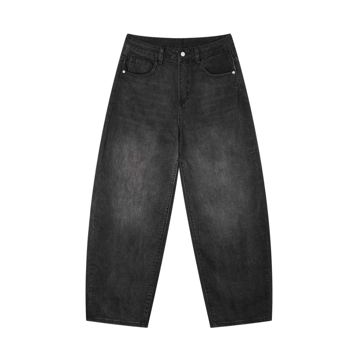 Men's Sunfade Vintage Wash Barrel Leg Jeans - ACE
