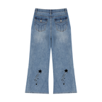 Womens Vintage Wide Leg Jeans - ACE