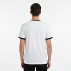 Men Contrast Edge Ribbed T-Shirt - ACE