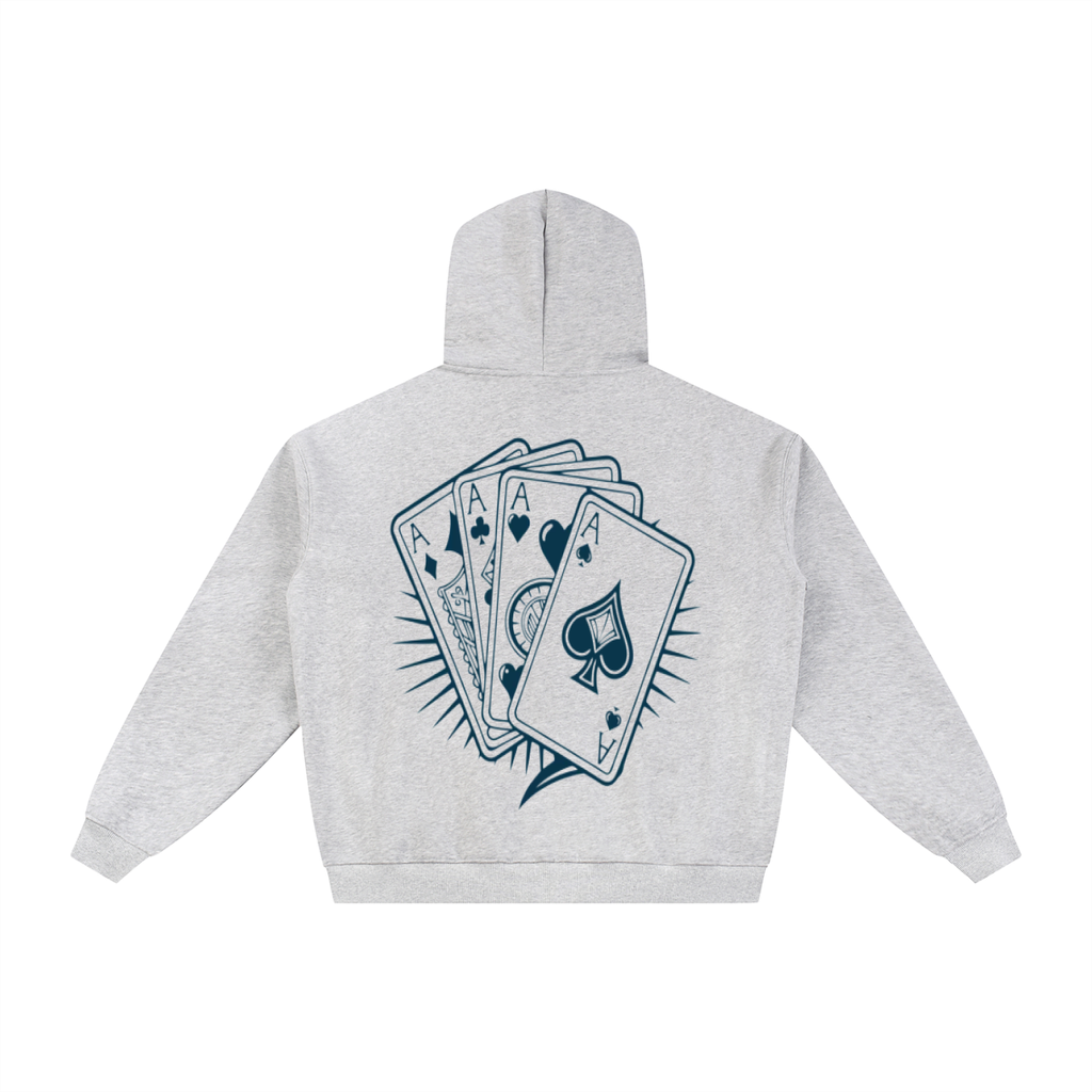 Essential Fleece Zip-Through Hoodie - ACE