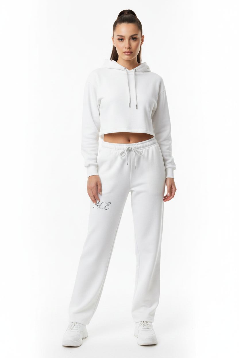Women Solid Color Sweatpants - ACE