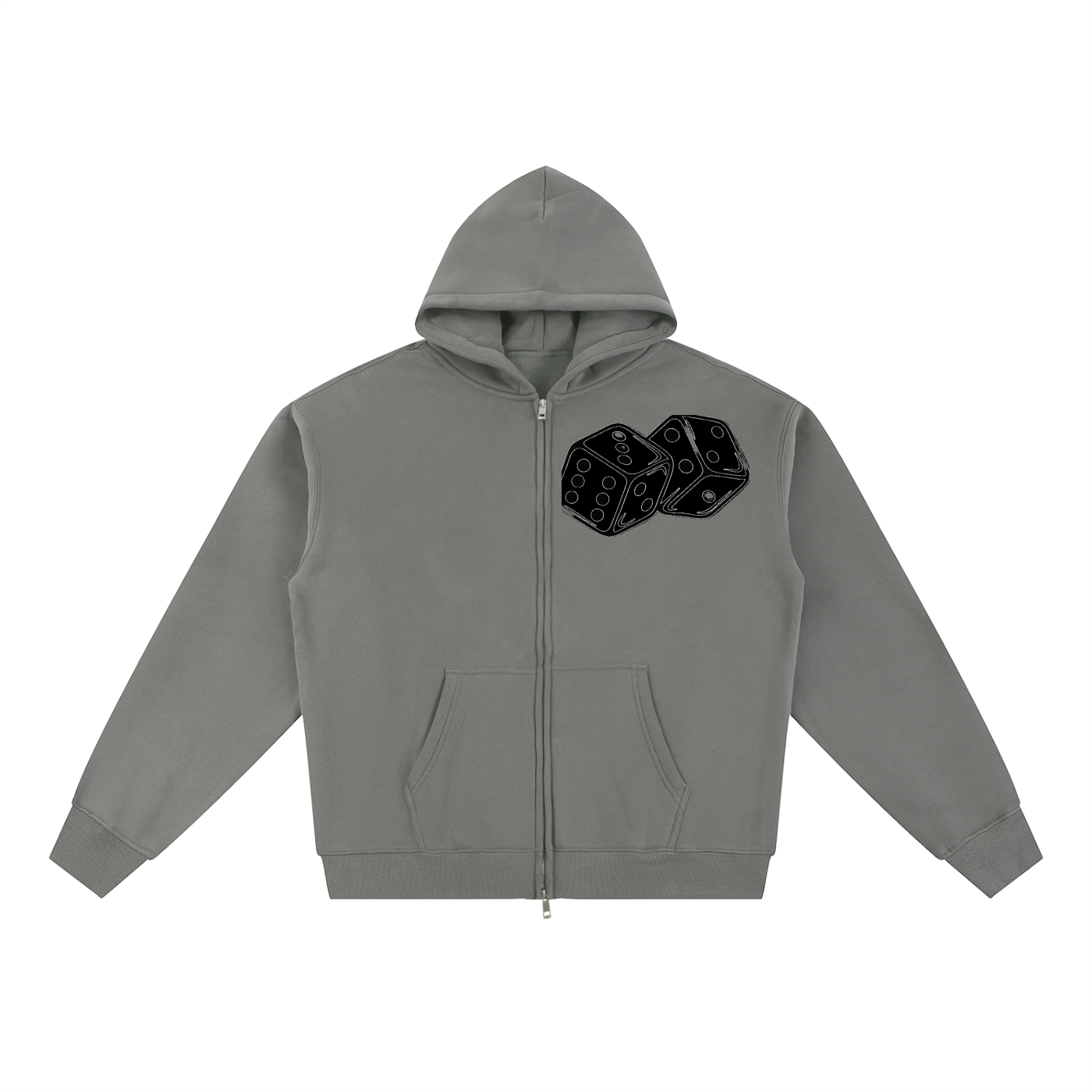 Essential Fleece Zip-Through Hoodie - ACE