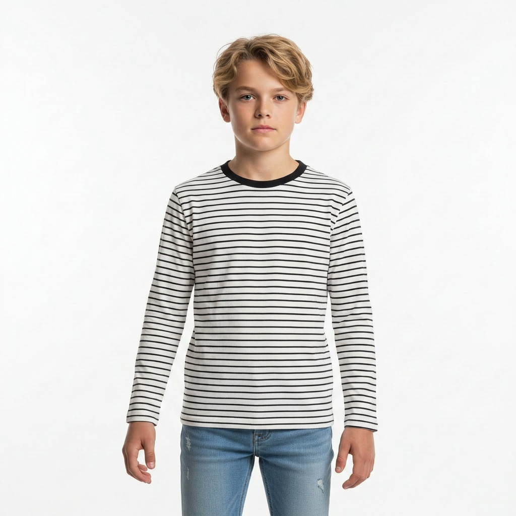 Kids' Striped Long Sleeve T-Shirt