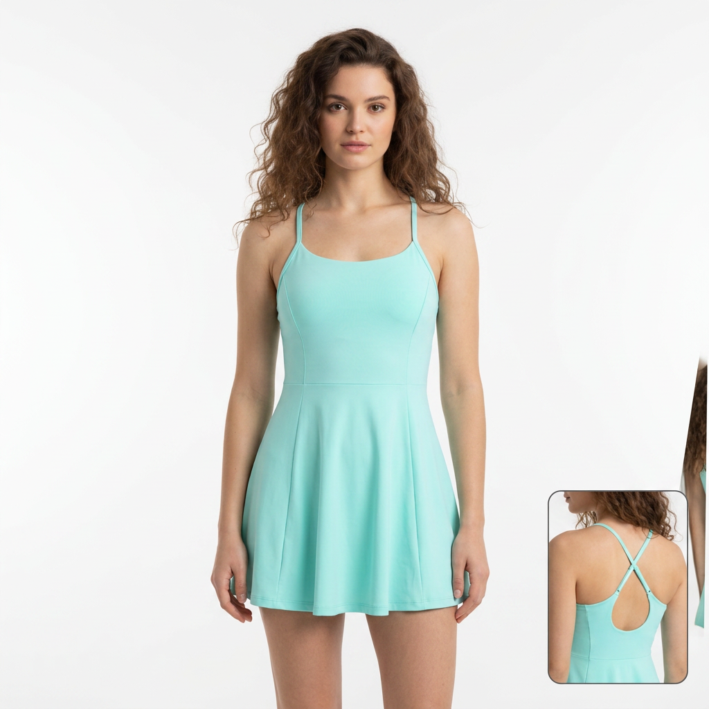 Women’s Paneled A-Line Dress