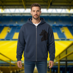 Men Essential Fleece Hoodie Zip-Through - ACE
