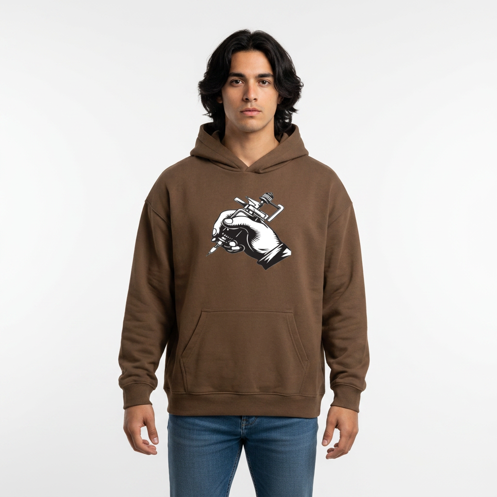 Men Essential Heavyweight Hoodie