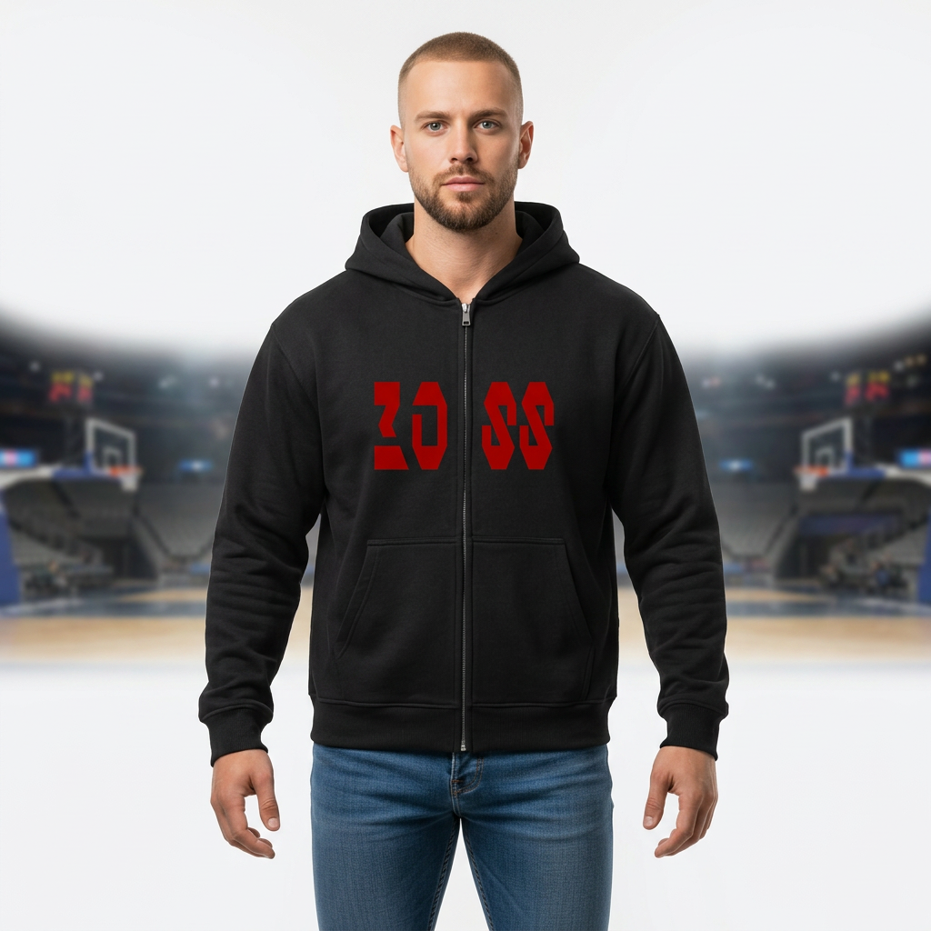 Men Essential Fleece Hoodie